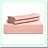 Bamboo Bliss Twin Duvet Set - 400TC, Silk Feel - Cooling & Anti-Static - Pale Blush - Includes 1 Pillow Sham - 2 Pieces
