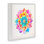 «Bright Rainbow Mandala», estampe numérique encadrée par Andrea Haase