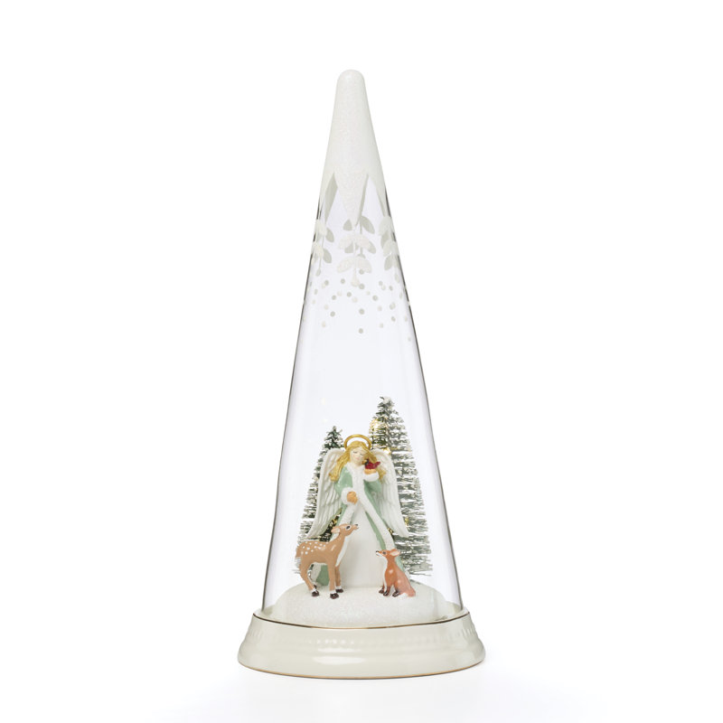 Lenox Merry & Magical Light-Up Angel Figurine