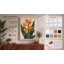 Bird of Paradise Bloom Botanical - Wrapped Canvas-1819937581-1819937491