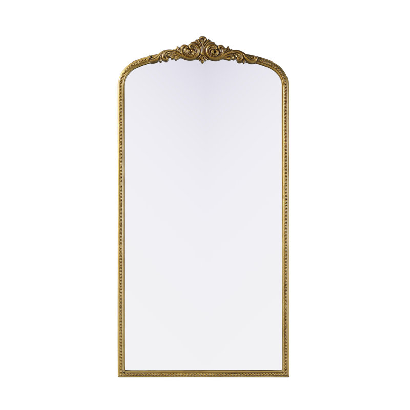 Miroir Monikah, 72 po x 36 po, Laiton antique