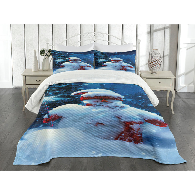 Adelis Polyester No Pattern And Not Solid Colour Bedspread with Pillowcases, 220 x 264 cm Bedspread - 2 Shams