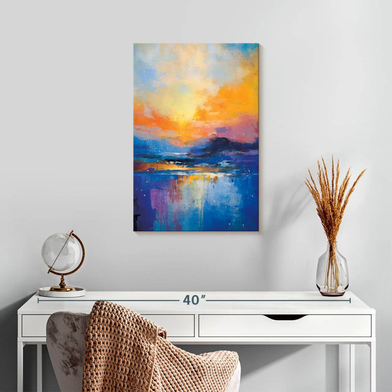 Avery River After The Rain, 24" H x 16" W
