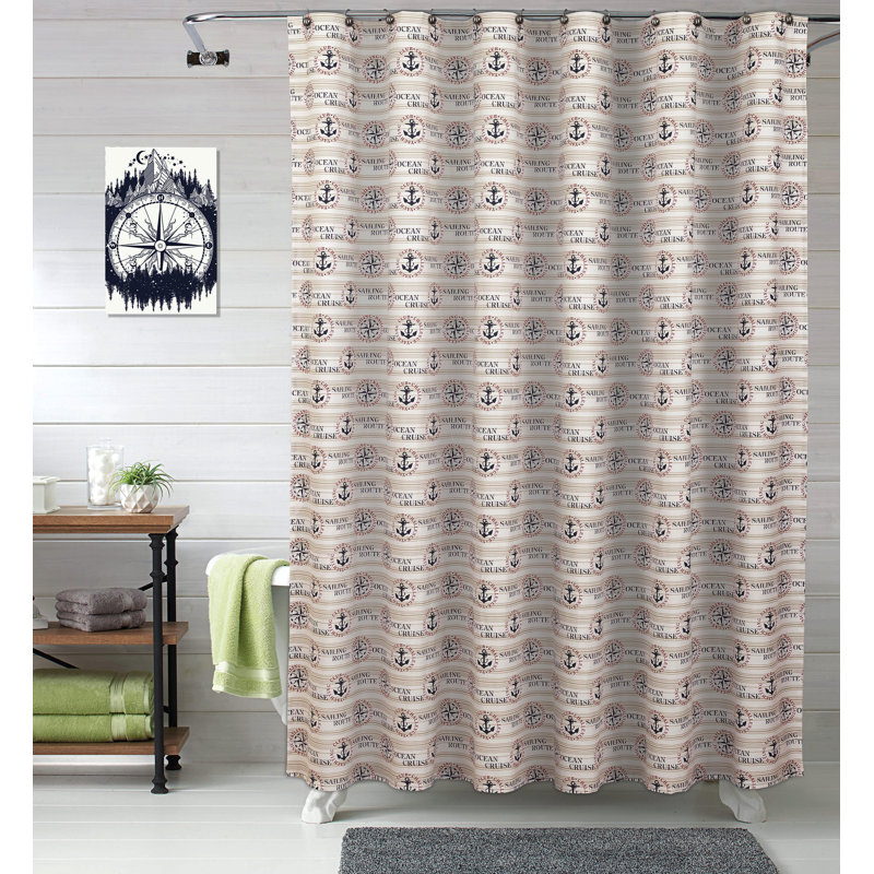 Ilgaz Cotton Shower Curtain