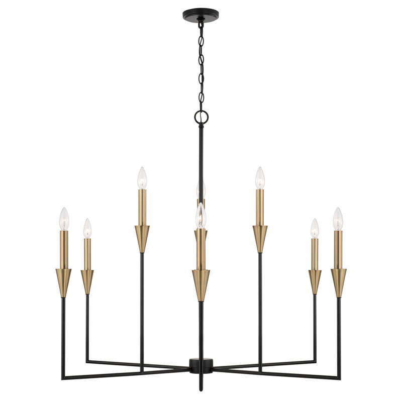 Avant 8 - Light Dimmable Classic / Traditional Chandelier