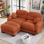 Canapé modulaire en tissu de chenille plissé CloudHaven-1503892202