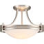 Plafonnier semi-encastré en verre Bouton-1918142109