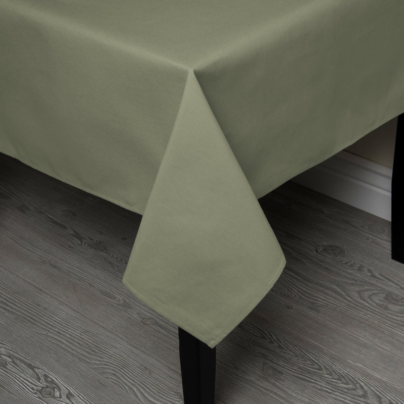 Caius Tablecloth, 45" L x 45" W, Avocado