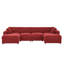 Canapé modulaire réversible en velours côtelé-130557649-130557653-130557659