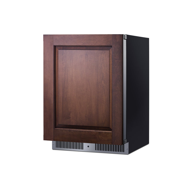 Summit Appiance 24" Wide Built-In Shallow-depth  Panel Ready All-Refrigerator, Right Handed