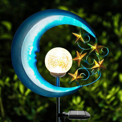 32.3'' Solar Powered Integrated LED Outdoor Lantern