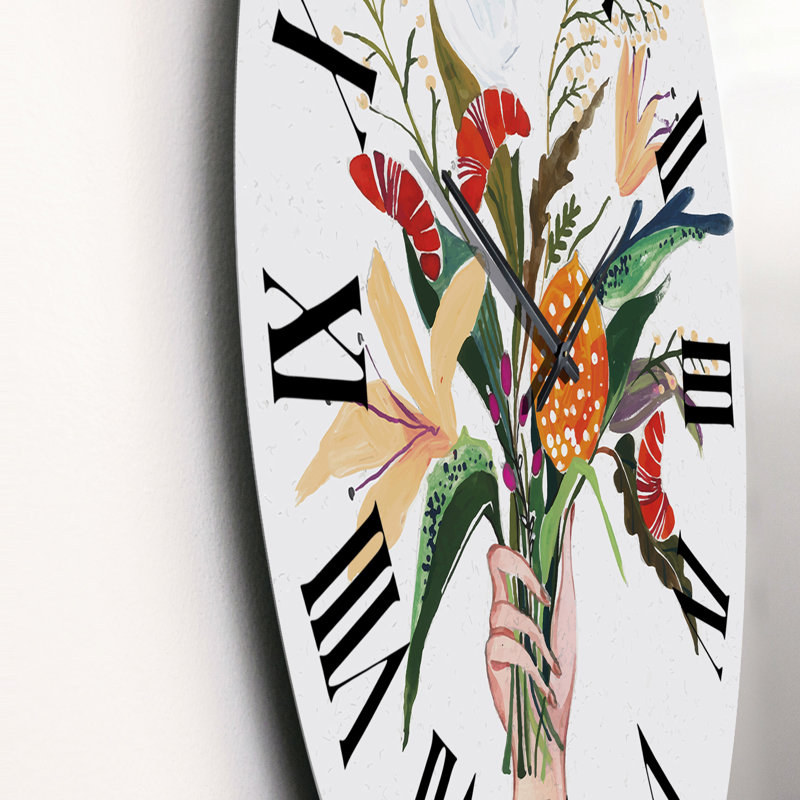Horloge murale surdimensionnée, Moyen
