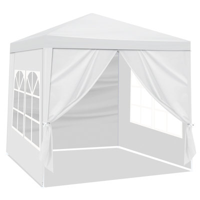 Tente de réception portable 6 côtés 6,5 x 6,5 pi