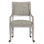 Big Sur Solid Wood Arm Chair with 4 Casters