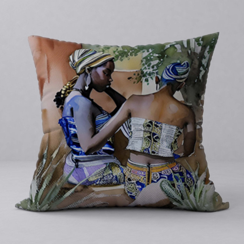 Reversible Throw Pillow