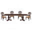 Magnifique table de salle à manger rectangulaire de conception traditionnelle 1pc