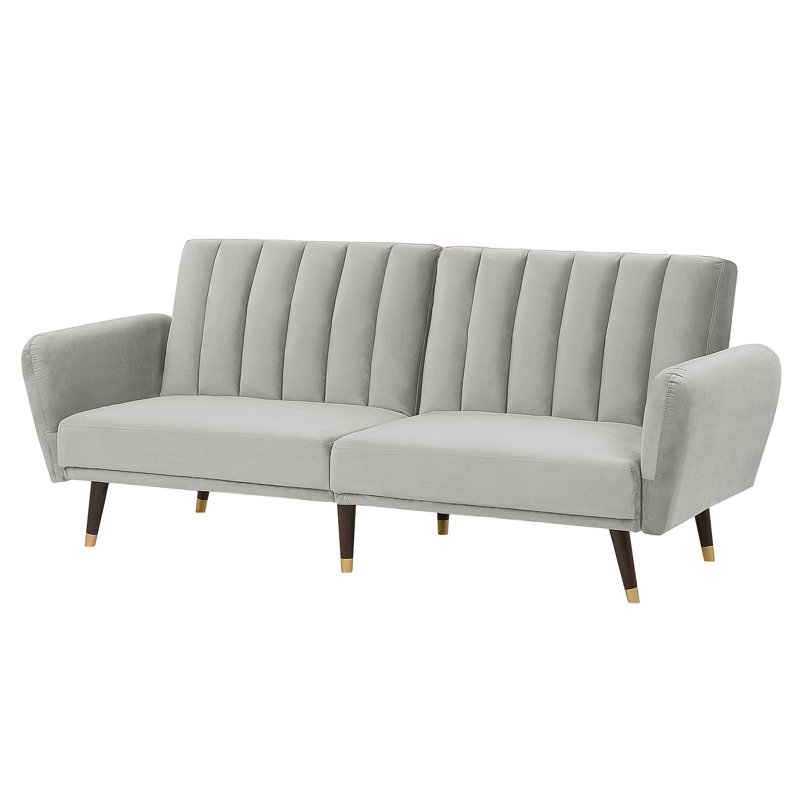 Fawcett 3 Seater Sleeper, Light Grey 100% Polyester