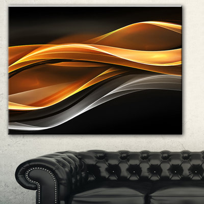 « gold silver lines », impression sur toile tendue