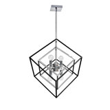 Lustre géométrique 6 lumières unique Elizalde
