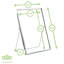 Nicola Spring - Standing Metal Picture Photo Frame-79053109-113780130-79053111