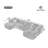 135'' Upholstered Boneless U-Shape Sectional With Ottomans, No Assembly Required-834970813