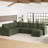 U-Shaped Stoarge Sofa Convertible Oversized Livingroom Couch-1860890436