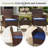 3-Piece Outdoor Rattan Seating Group with Cushions,Patio Bistro Set with Table – Ideal for Garden and Poolside Relaxation（Set of 2)-914507209-914507207