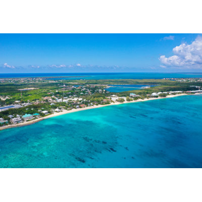 Booher Beautiful Caribbean Beach by RefinedPictures - Wrapped Canvas Print