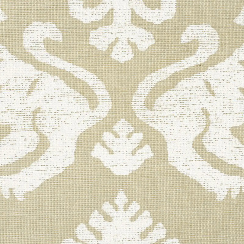 Regalia Sisal Wallpaper, Ivory On Natural