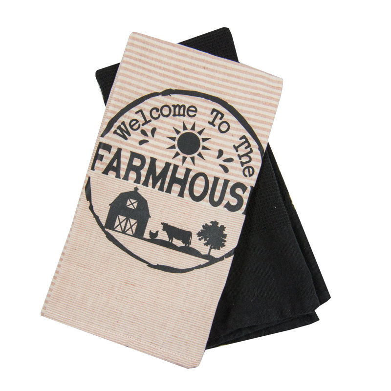Ensemble de deux serviettes en cuivre Copper Farmhouse