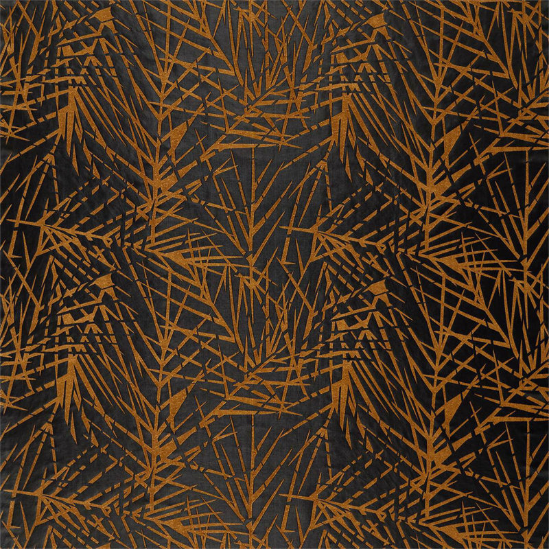 Lorenza Fabric, Honey/Jet