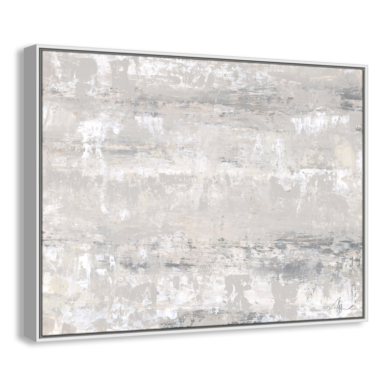 Desert Winds by Filippo Ioco, White Framed Canvas, 31.5" H x 41.5" W x 2" D