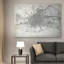 «Dublin Sketch Map II», reproduction d'impression sur toile-20748808