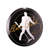 Mancave Round Entertainment Wall Decor on Metal