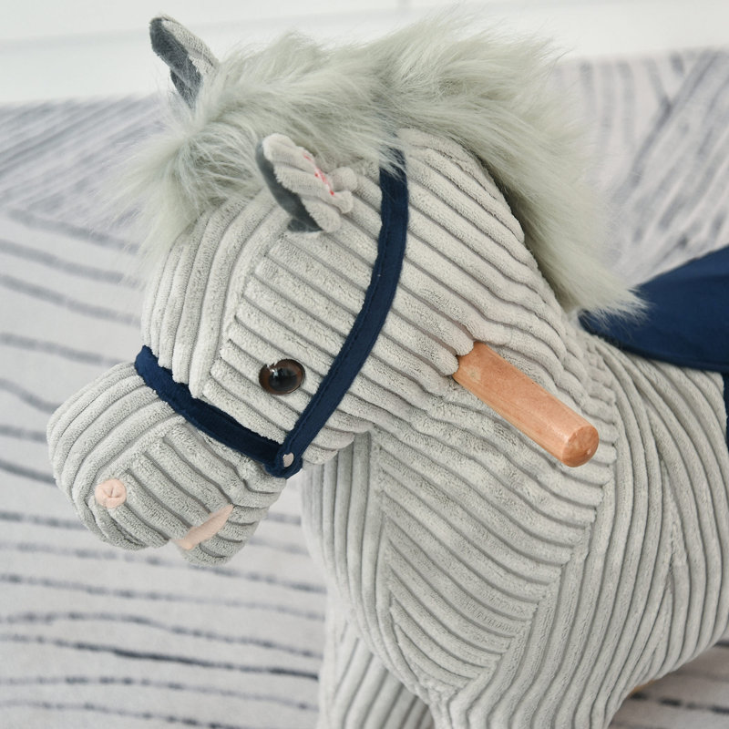 Cheval à bascule pour enfants pour tout-petits de 3 à 5 ans, fauteuil à bascule en bois avec sons réalistes