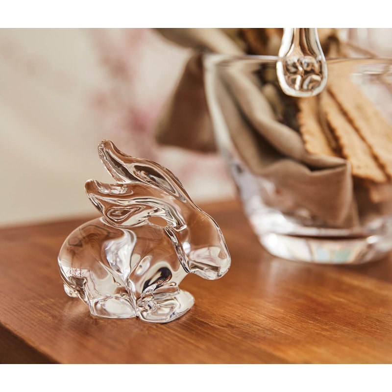 Handmade Glass Rabbit Figurine