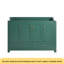 Armoire de rangement 48 po pour salle de bain 48 po - 4 portes à fermeture douce et 2 tiroirs-116645592