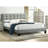 Contemporary Gray Headboard Full Size Bed For Bedroom In Grey With Upholstered And Wood-1159876367-1159876366