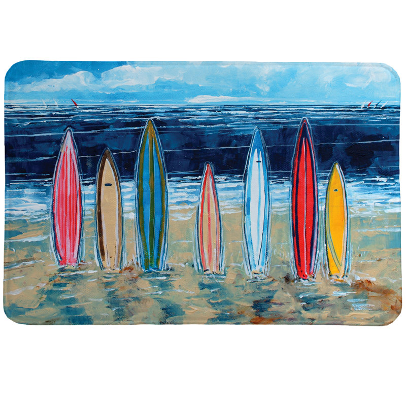 Tapis de surf en mousse viscoélastique par Laural Home
