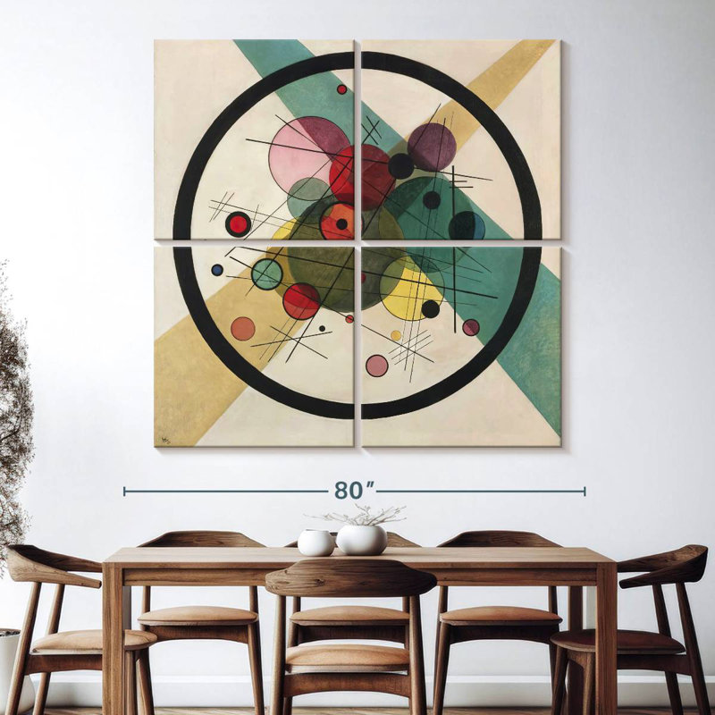 Avery Cercles In A Circle, H 74 po x l 74 po