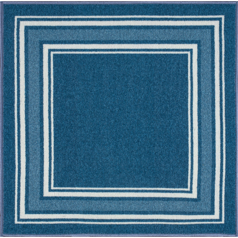 Tapis d'atterrissage Hewish, Bleu