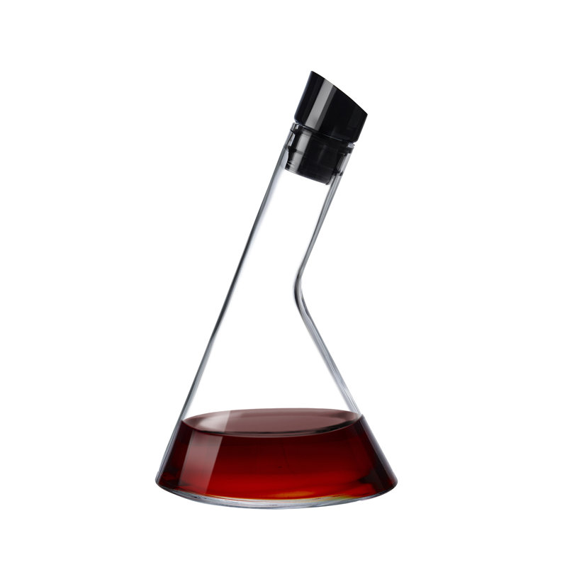 Tilt Crystal Lead Free Crystal Carafe