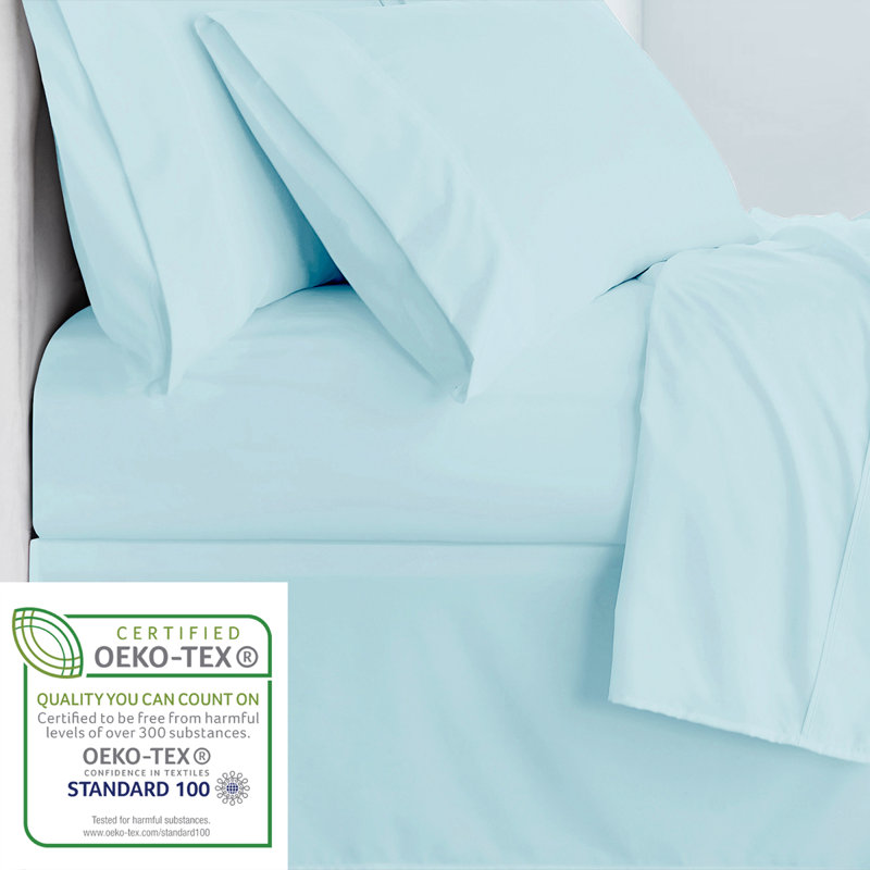 Swift Home Super Soft Microfiber Fitted Sheet, Green