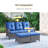 Bonia 72.44'' Wide Straight Patio Sofa with Cushions-1730829010