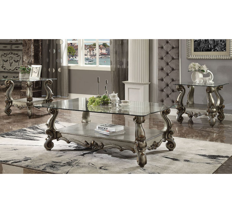 Ensemble de 3 tables basses Pomerleau