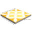 Carreau de ciment pour mur et plancher à motif circulaire 8 po x 8 po Circulos-66657480