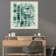 «Sea Glass I» par PI Studio - Peinture encadrée-197238530-197238533
