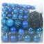 Christmas Bauble Set with 300 LEDs 120 pcs Plastic-1519245183