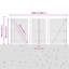 80cm H x 2500cm W Steel Border Fencing