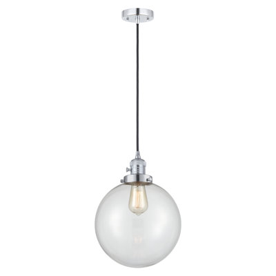 Luminaire suspendu sphère 1 lumière Lorri
